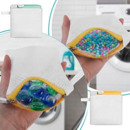 SolidKeus - Set van 5 Mini Wasnetten voor Kleding en Accessoires — thumbnail 3