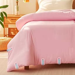 Dekbed Clips,Anti-Slip Gekussende Dekbedclips - 12 Stuks Herbruikbare Beddengoed Klemmen - Beddengoed Houder Klemmen Voor Thuis Slaapkamer En Hotel — thumbnail 3