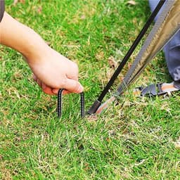 6 Stuks Verzinkte Grondankers voor Tent en Tuin — thumbnail 3