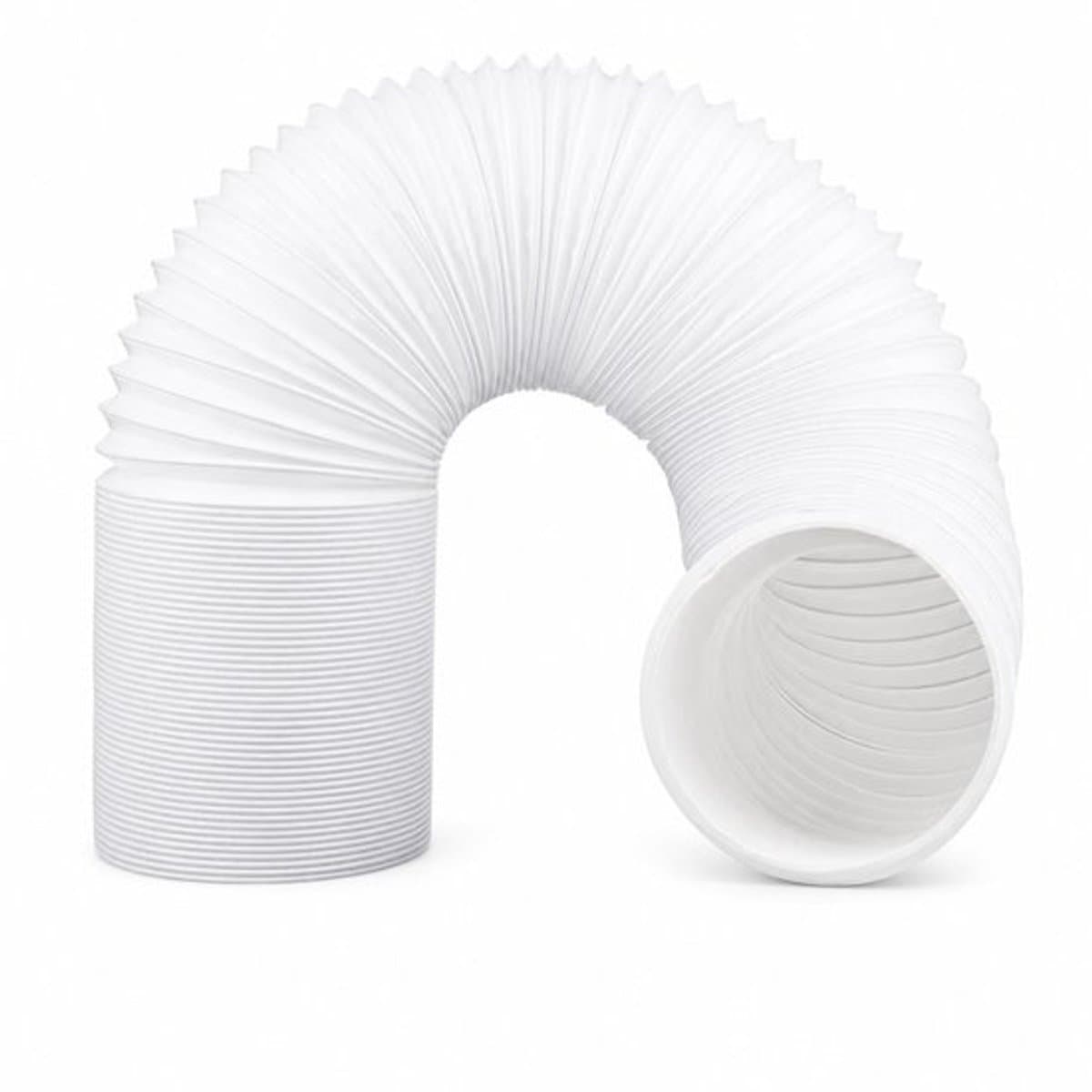 Universele Airco Afvoerslang - Ø 150mm - Flexibele Mobiele Airco Slang - 200 cm - Uittrekbare Afvoerslang Airconditioning - Universele Connectie -Wit — afbeelding 1