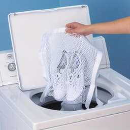 Zak voor wasdroger, speciale tas voor schoenen in de droger en nettas voor wasgoed, beschermt sneakers, voorkomt kluwen, universeel compatibel met wasmachine-drogers — thumbnail 2