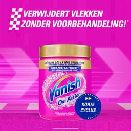Vanish Oxi Action - Vlekkenverwijderaar - Wasbooster - Gekleurde Was - 2.7 Kg — thumbnail 4