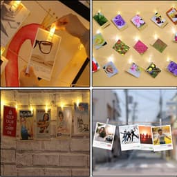 Wasknijpers, 100 stuks, transparante mini-wasknijpers, decoratieve klemmen voor knutselprojecten, foto's om op te hangen, foto's, scrapbooking, 3,5 cm — thumbnail 2