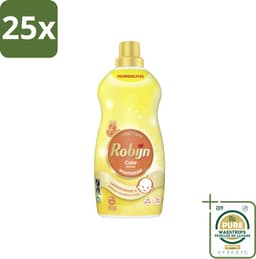 25 x Robijn - Klein & Krachtig Zwitsalgeur - Vloeibaar Wasmiddel - 34 Wasbeurten - 1,19 L - Grootverpakking - Kleur Behoud - Gekleurde Was - Zwitsalgeur - Vloeibaar Wasmiddel - Biologisch Afbreekbaar — thumbnail 1