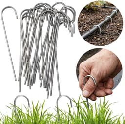 Verzinkte stalen pinnen, roestbestendige grondankers voor agrotextiel 15cm fi 3mm (50, J - 3 cm) - ShopVlot — thumbnail 5