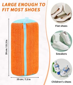 Omgoods - Multifunctionele Schoenwaszak voor Wasmachine, 2 Stuks — thumbnail 2