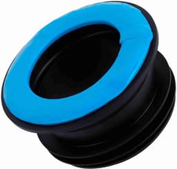 Ring, geurremmende rubberen afdichting, afvoerslang, vervangende set voor toiletpot — thumbnail 4