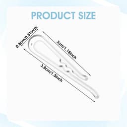 Krokodillenclips 200 stuks - U-vormige Kunststof Clips - Antislip Grip - Lichtgewicht - Herbruikbaar - 38 mm - Stofclips — thumbnail 4