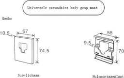 Uitschuifbare waslijn - Uittrekbare Wasdraad - 4.2m - met dubbele touwlijn - zwart - Staal,ABS, aluminium - muur hangen - Automatisch Straktrek Systeem - Draaggewicht 20 kg - Alternatief Wasrek of Droogrek — thumbnail 2