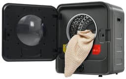 Innovastore Wandmodel mini wasdroger - Wasdroger - Afzuigdroger - Meervoudig filtersysteem - 5 wasprogramma's - 830W - RVS - Zwart — thumbnail 1