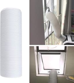 SnelShoppen - Portable Air Conditioning Hose - Universele Afvoerslang voor Mobiele Airco - Uittrekbare en Vervangbare Luchtkoeler Slang - 150mm - Idea — thumbnail 5