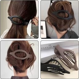 4 pieces French hair pins for women, flat and secure grip - ShopVlot — thumbnail 2