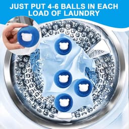 Dierenhaarverwijderaar 8 stuks - Herbruikbare pluisballen - Veilig voor wasmachine - ShopVlot — thumbnail 2