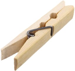 Dailygoods- Bamboe Haringen 500 Stuks - Kleine Houten Wasknijpers - Duurzaam - Compact - Winddicht - Hoogwaardig Materiaal — thumbnail 5