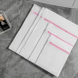 Dailygoods - 10 Stuks Wasnet Voor Wasmachine, Waszak Wasmachine Wasnet Grote Mesh Waszak Voor Shirts Bh's Sokken Schoenen Truien Babykleding (3 Maten) — thumbnail 5