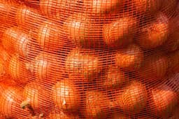 Mesh Opbergzakken - Groente Netten - Oogst Bewaren - Luchtdoorlatend Ontwerp - Tot 25 kg - Oranje — thumbnail 5