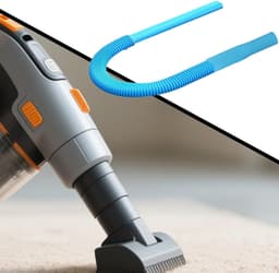 Droger Ventilatie Reiniger - Pluis Verwijderaar - Schoonmaken Droger - Flexibele Slang - 80 cm Lengte - Zwart — thumbnail 2