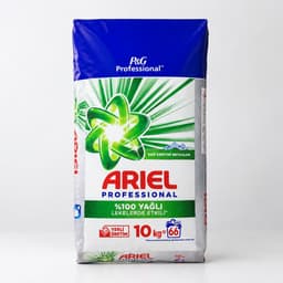 Ariel Professional Waspoeder Wit Bergbries - 10kg - 66 Wasbeurten — thumbnail 1