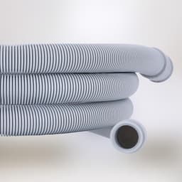 Wasmachine Afvoerslang - Vaatwasser slang - Water Afvoeren - Flexibel Materiaal - 2 Meter - Grijs — thumbnail 5