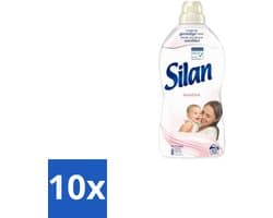 10 x Silan – Wasverzachter – Sensitive – 1144 ml - Wasverzachter - Gevoelige Huid - Hypoallergene - Huidvriendelijk - Wasgoed Zachtheid