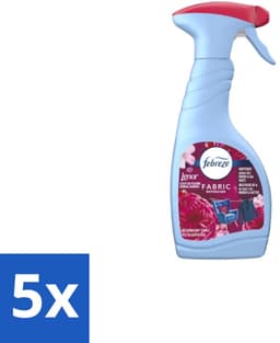 5 x Febreze – Textielspray – Robijn Jasmijn – 500 ml - Voordeelverpakking - 5 stuks — thumbnail 3