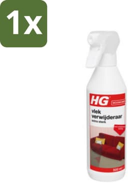 1 x HG Vlekverwijderaar Extra Sterk 500 ml - Vlekverwijderaar - Vlekken Verwijderen - Vlekken Op Textiel - Vlekken Op Tapijt - Vlekken Op Meubel — thumbnail 1