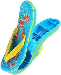 Wasknijpers - Handdoek klemmen - Strand & Tuin - Slipper design - 4 stuks - Meerdere kleuren — thumbnail 5