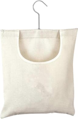 Klemmenzak - Waslijn Organizer - Kleding Ophangen - Waterdicht Stofvrij - 31 x 30 cm - Grijs — thumbnail 1