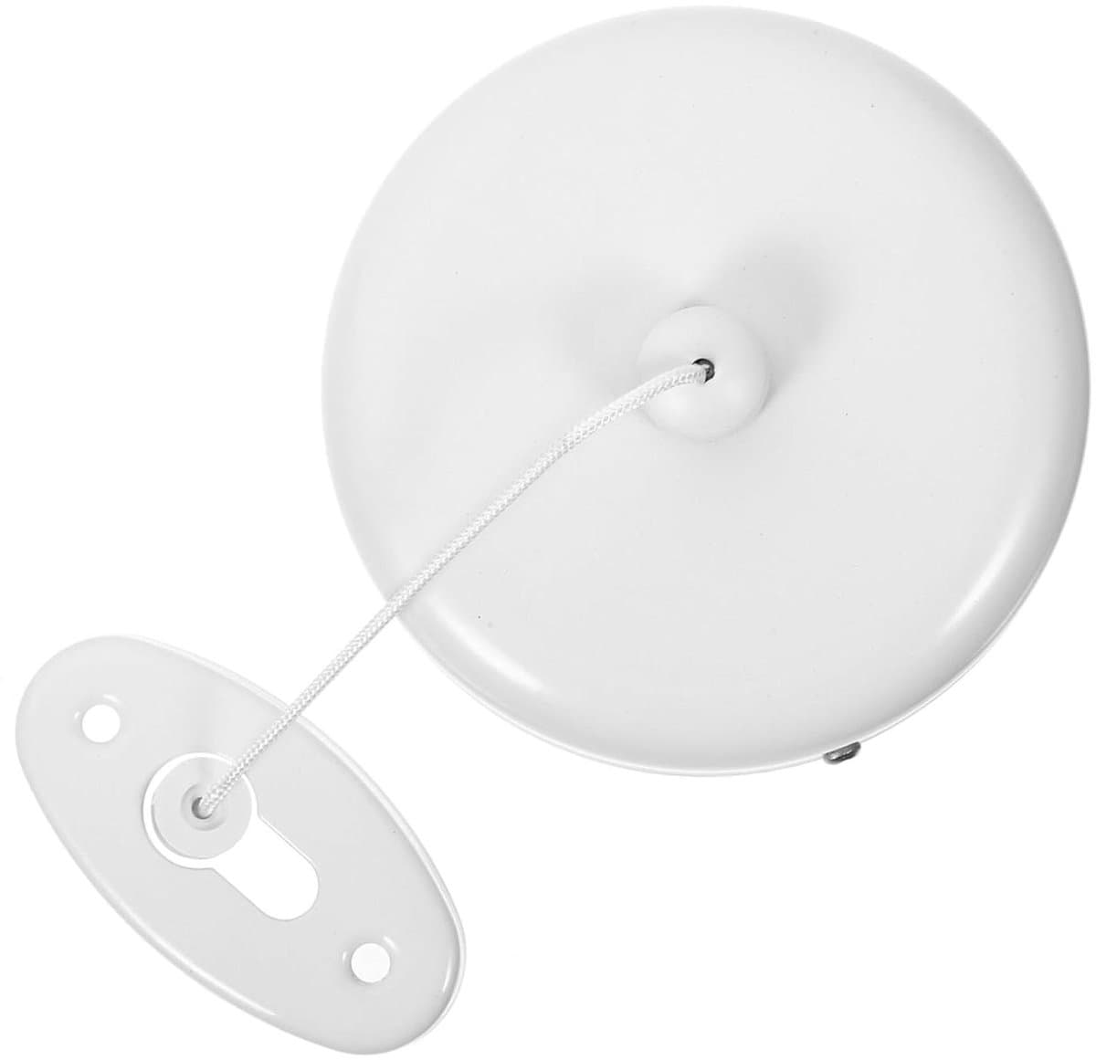 Intrekbare Waslijn - Reis Waslijn - Kleding Drogen - Ruimtebesparend Ontwerp - 9.3 cm - Wit — afbeelding 1