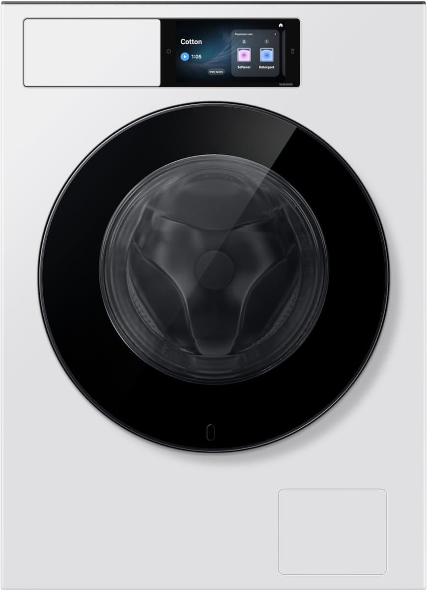 Samsung WF90H09C4WT2 - Wasmachine - AI wash - Auto dispense - 7"LCD-display - 5 jaar garantie in Nederland — afbeelding 1