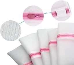 Mesh Waszakken Set - 7-delige set voor delicate kleding - Duurzaam en herbruikbaar - Bescherming tijdens het wassen - Ideaal voor lingeri... — thumbnail 2
