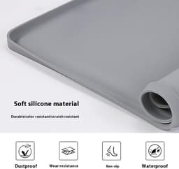 Lekkagebak voor Apparaten - Universele Drip Tray - Apparaten Beschermen - Hoge Rand Ontwerp - 60 x 65 cm - Zwart — thumbnail 4
