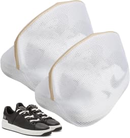Dailygoods- Schoenwaszak Set van 2 - Drie-laags Net - Waszak voor Schoenen - Herbruikbare Waszak - Polyester - 23 x 23 x 33 cm — thumbnail 1