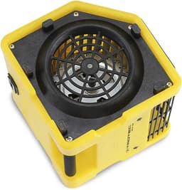 Ventilator - Turboventilator - Vloeren Drogen - Hoge Doorvoer - 24 cm - Zwart — thumbnail 3