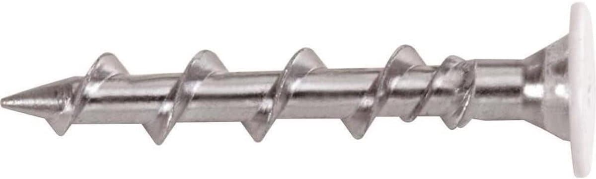 Hollewandanker - Wandbevestiging Anker - Muurbevestiging Maken - Patentontwerp Soepele Invoer - 1.5 Inch - Zilver — afbeelding 1