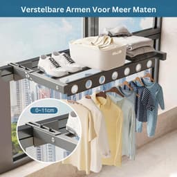 MRKK® Handdoekrek Radiator - Badkamer - Droogrek - Zwart met zilver — thumbnail 4