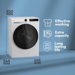 Candy BWR 495BL8-S Vrijstaande was-droogcombinatie 9 kg/5 kg, A-20% / D, ProWash&Dry 1400 RPM Wit — thumbnail 5