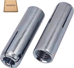 Ankerbouten M12 - Hulzenpluggen - Stevig Bevestigen - Verzinkt Staal - 50mm Lengte — thumbnail 4