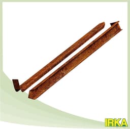 Grondankers Gazonranden - Bodemharingen Tuin - Stabiel Afbakenen - Weerbestendig Cortenstaal - 10 Stuks - Roestbruin — thumbnail 2