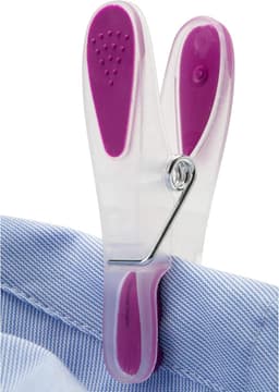 Wasknijpers - Kledingklemmen - Kleding Drogen - Zachte Grip - 7 Stuks - Geassorteerd — thumbnail 5