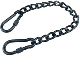 Cosensi- Ketting Roestvrij Staal - Hangstoelketting - Verlengketting - 180 kg Capaciteit - Met Karabijnhaken - Verstelbaar 66 cm - Hangmatketting — thumbnail 1