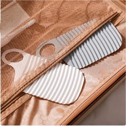 Dailygoods- Mini-assen 2 Stuks - Draagbaar Wasbord - Antislip - Voor Reizen - Slaapzaal - Wit - Duurzaam Materiaal - Wasplank — thumbnail 3