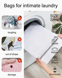 Dailygoods- Waszak 4 Stuks - Grote Waszak - Waszakken voor Wasgoed — thumbnail 4