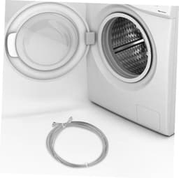 2pcs Clothes Rack Steel Wire Drying Line for Clothes Balcony Stainless Steel Clothesline Clothes Drying Hanger Drying Rope for Outdoor Clothing Washing Accessories Steel Wire Silver — thumbnail 5