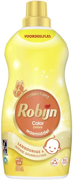 Robijn Klein & Krachtig Wasmiddel Zwitsalgeur 34 Wasbeurten 1,19 liter — thumbnail 1