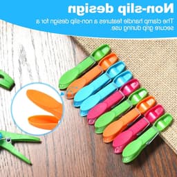 Set van 48 Sterke Plastic Wasknijpers met Antislip, Perfect voor Waslijnen en Droogrekken — thumbnail 3