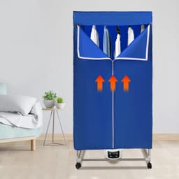 Cellista Wasdroger Opvouwbaar - Elektrische Kledingdroger - PTC Droogkast 1500W - Droogrek met Verwarming - 5 Laags - 30kg Capaciteit — thumbnail 5