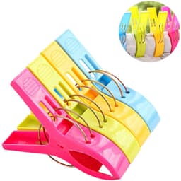 Grote Waslijnenknijpers 48 Stuks in Diverse Kleuren — thumbnail 2