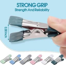 Wasknijpers Roestvrij Staal - Kleding Clips - Kleding Drogen - Sterke Winddichte Grip - 50 Stuks - Roze — thumbnail 5