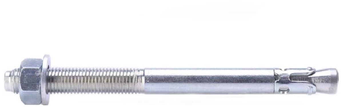 Verzinkt Anker - Wigbout Anker - Zware Lasten Verankeren - ETA Goedgekeurd - M16x245 mm - Zilver — afbeelding 1